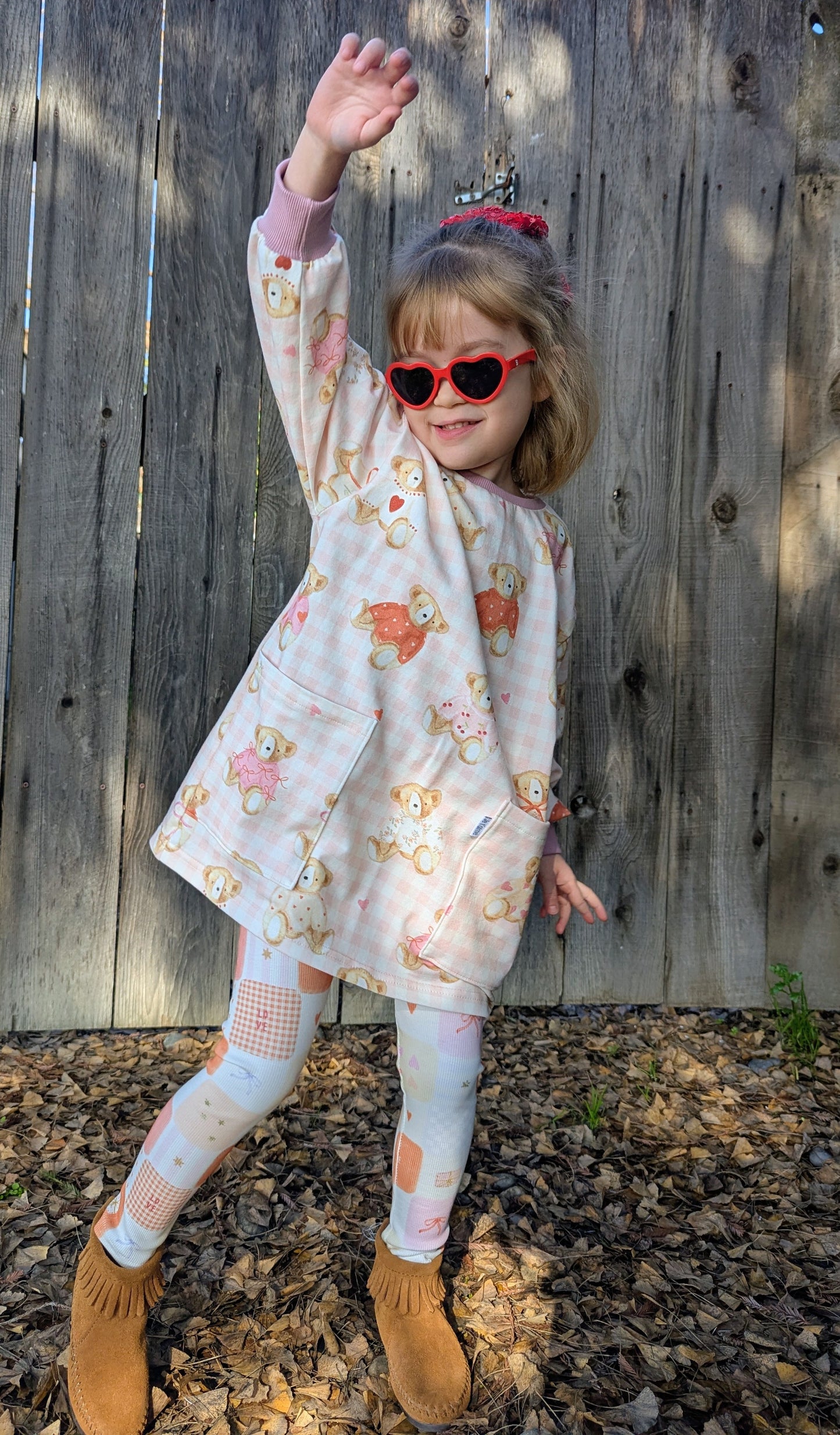Free Spirit Dress+Leggings Set (long-sleeves)
